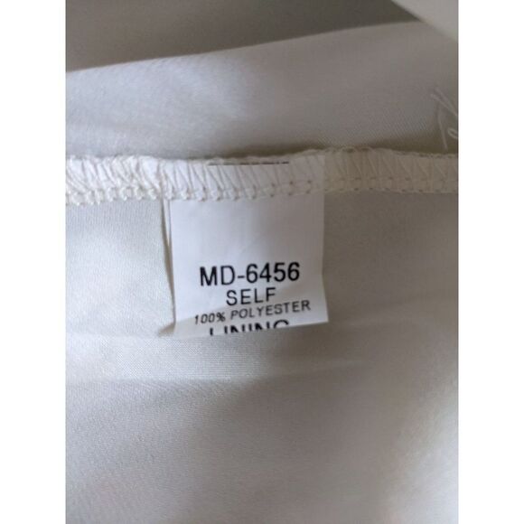 Minuet Ivory Homecoming Dress NWT Size Small Cream Formal Mini Dress - Picture 9 of 9